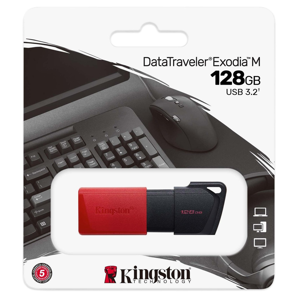 USB 128GB KINGSTON DTXM/128GB 3.2 EN 1 EXODIA M