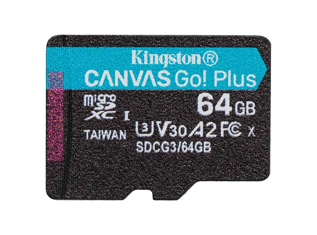 Micro SD 64GB Kingston SDCG3/64GB C/A Canvas Go Plus
