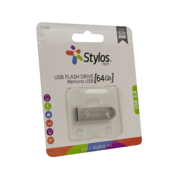 USB 64GB Stylos STMUSB6B ST100