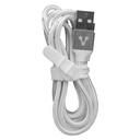 CABLE V8 MICRO USB VORAGO CAB-113 BLANCO