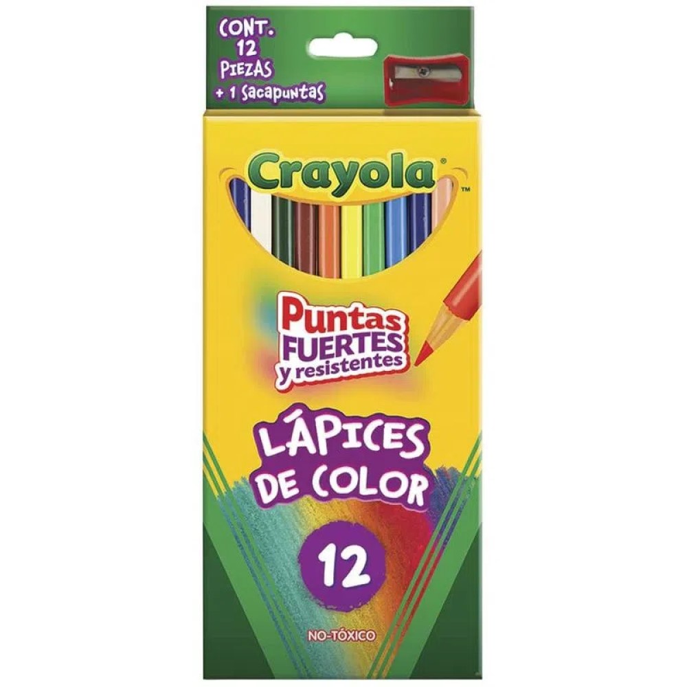 Colores Crayola Largos C/12 (E.12)