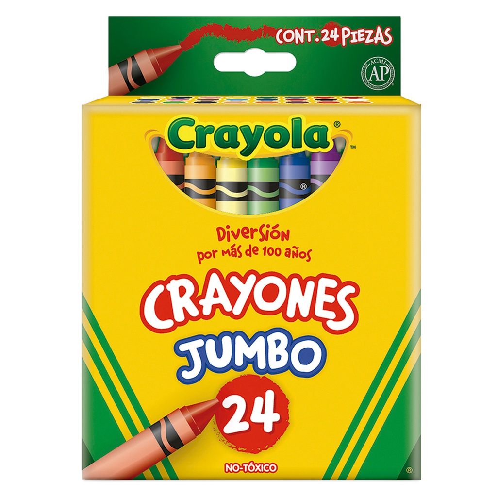 Crayones Crayola Jumbo Caja C/24