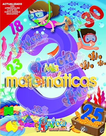 Libro P/Colorear Matemáticas PREESC. 3 ED. Garcia