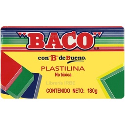 [PAQ10-PL003] Paquete C/10 Plastilina Baco Barra Amarillo