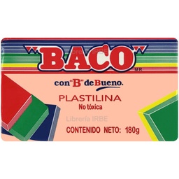 [PAQ10-PL002] Paquete C/10 Plastilina Baco Barra Piel