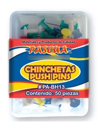 [PAQ12-PABH13] Paquete C/12 Chincheta Push Pins Pascua C/U 50