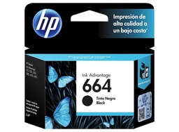 [HP664BK] Cartucho de Tinta HP 664 F6V29AL Negro Original