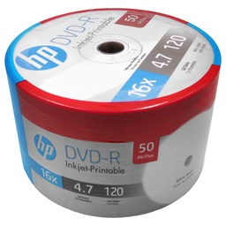 [DVDHPI] Dvd-r Imprimible Hp 16X 4.7GB
