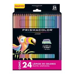 [070530014747] Colores C/24 Piezas Junior Pastel Prismacolor (C.24)