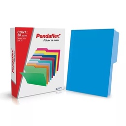 [PAQ50-C00501/2AZ] Paquete C/50 Folder Carta Pendaflex Azul