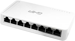 [GNW-S4] Switch GNW-S4 Ghia 8 Puertos Rj45 10/100/1000 Mbps No Administrable Auto Md NIC-3421